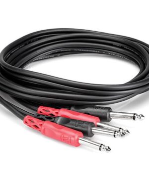 jack dual 2 đầu 6 ly stereo