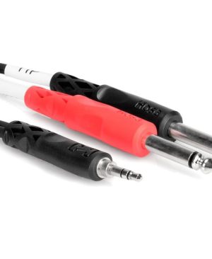 Dây Jack Phát Nhạc Hosa Stereo 3.5mm TRS to Dual 1/4" TS