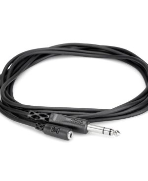 Hosa Headphone Adaptor Cable 3.5mm TRS to 1/4" TS