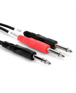 Hosa Insert Cable 1/4″TRS to Dual 1/4″TS