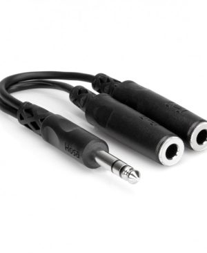 Hosa Y Cable 1/4″ TRS to Dual 1/4″ TRSF